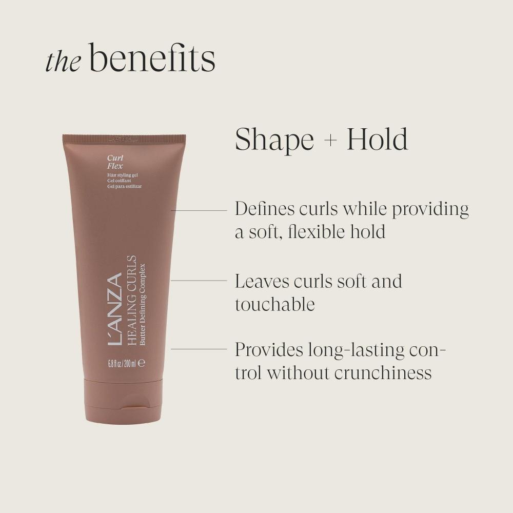 L Anza heaLing curLs curL fLex 6.8 Oz