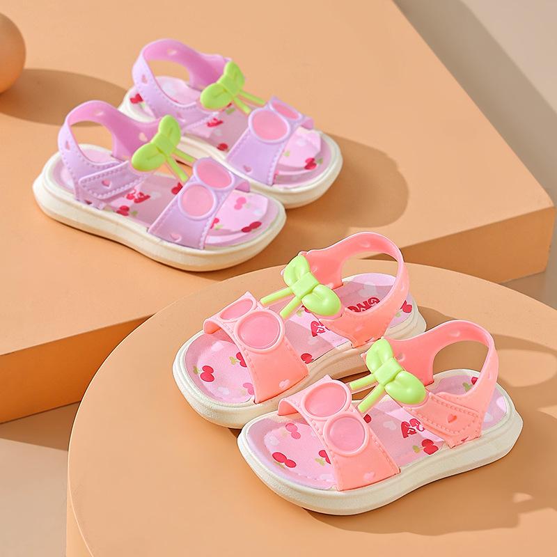 Girls' Sandals Summer Children's Princess Sandals Student Soft Sole Versatile Little Girls' Big Kids' Beach Shoes