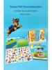 PAW Patrol Magnetic Quiet Book with Snap-on Magnet Stickers – DIY Magnetic Toy for Boys