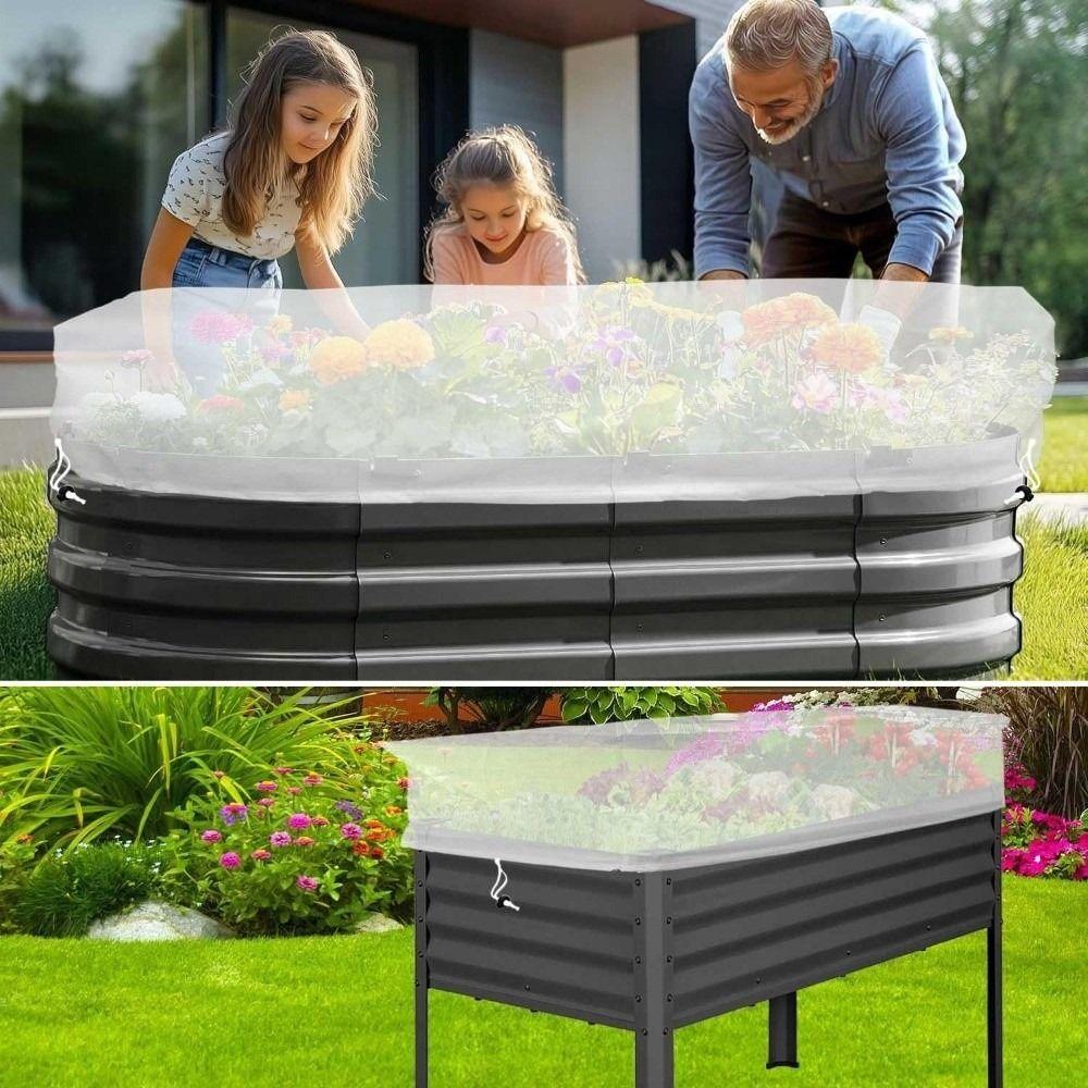 Atmungsaktives Garten-Insektenschutznetz Insektenabwehrnetz Gemüsebeet