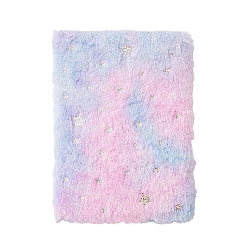 

Эстетический мечтательный градиент цвета, плюшевая обложка, блокнот, 80 листов внутри страницы, студенческий ежедневник, журнал для милых девушек, дневник