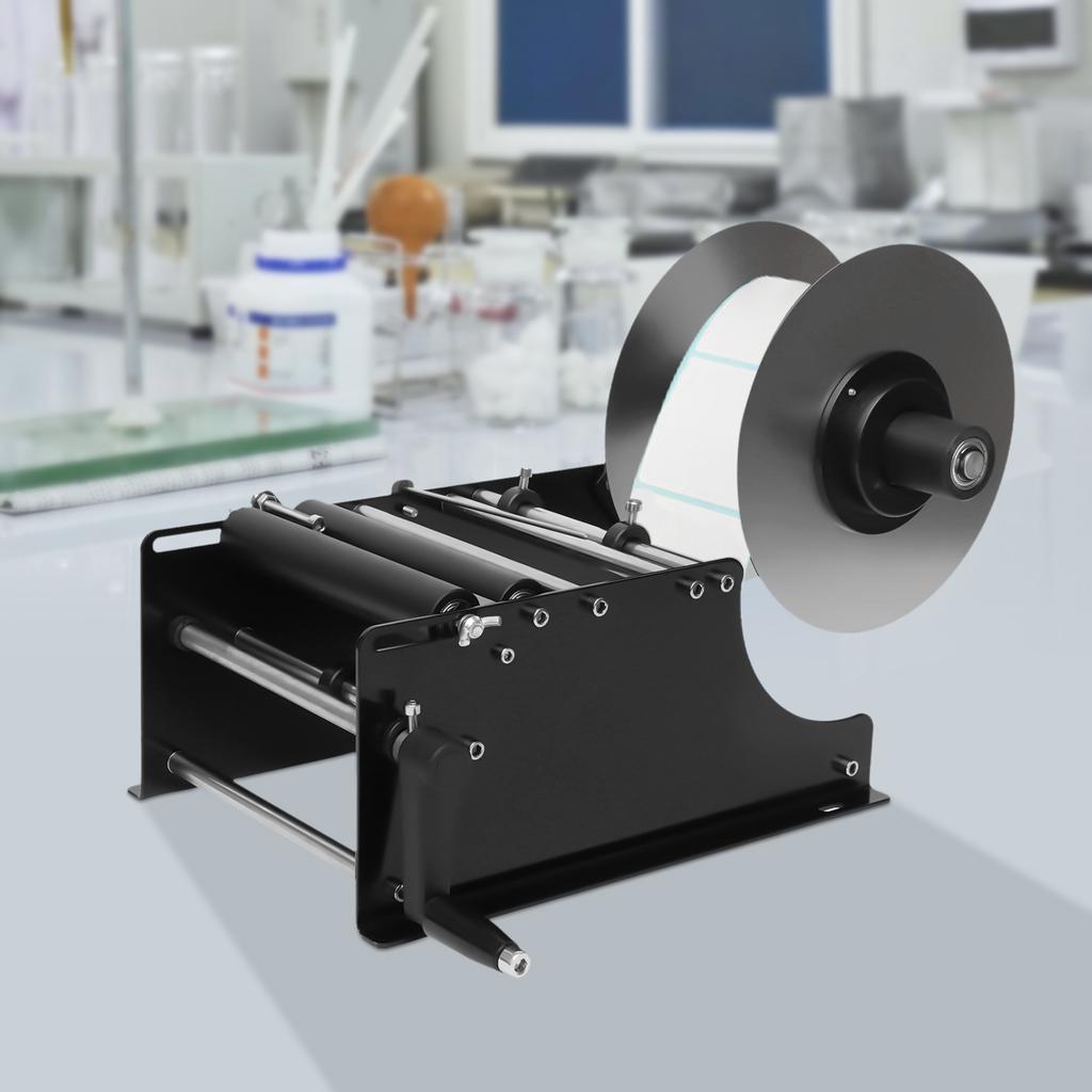 Labeling Machine Bottle 0.79-4.72in Manual Bottle Labeling Tool Label Applicator Round Bottle Sticker Adhesive Label