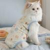 High Elasticity Cat Sterilization Suit Breathable Pet Anti-Licking Vest  Pet Estrus Period