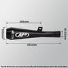 Motorcycle Exhaust M4 Slip on Line Muffler with DB Killer Racing Line for Kawasaki Motorbike ZX-6R ZX6R 2009-2025