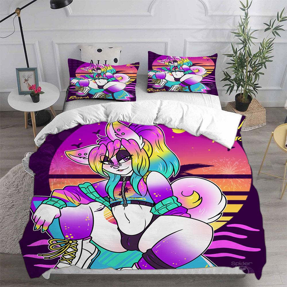 Game Villainous Bedding Sets Quilt Bed Cover Comforter Duvet Cover Pillow Case 2-3 Pieces Sets Single Double Large Size