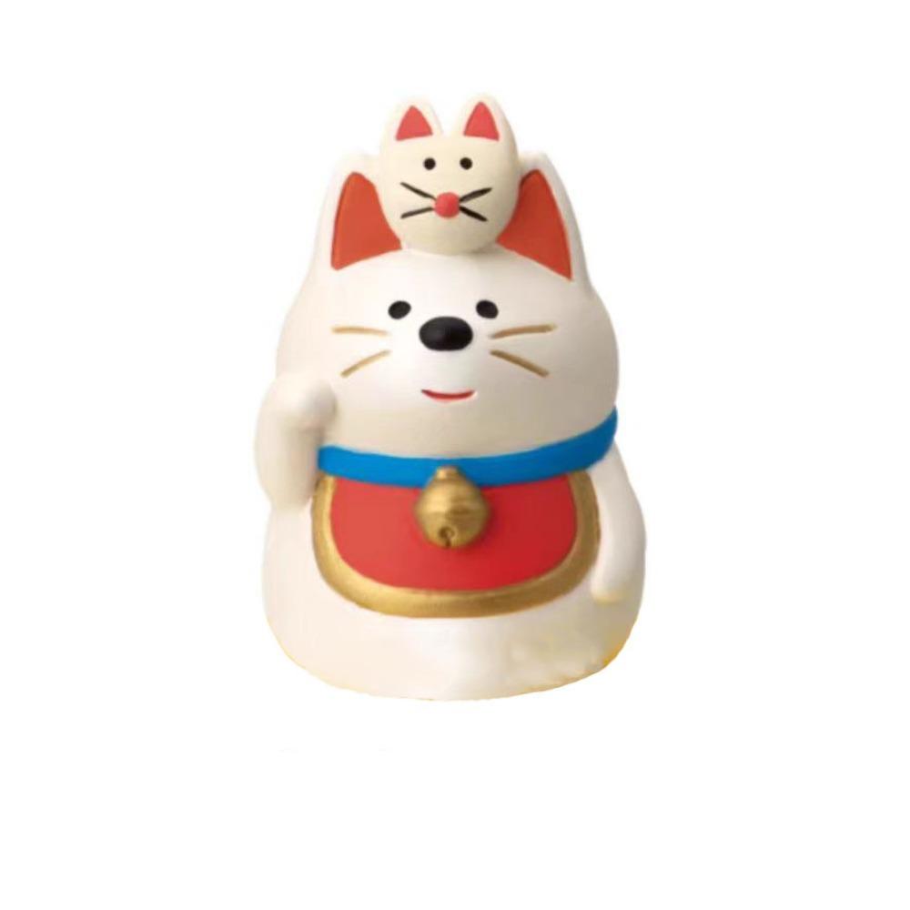 Japanese Style ZAKKA Cat Figurines DIY Craft Mini Animal Figurines  Miniature Scene Props