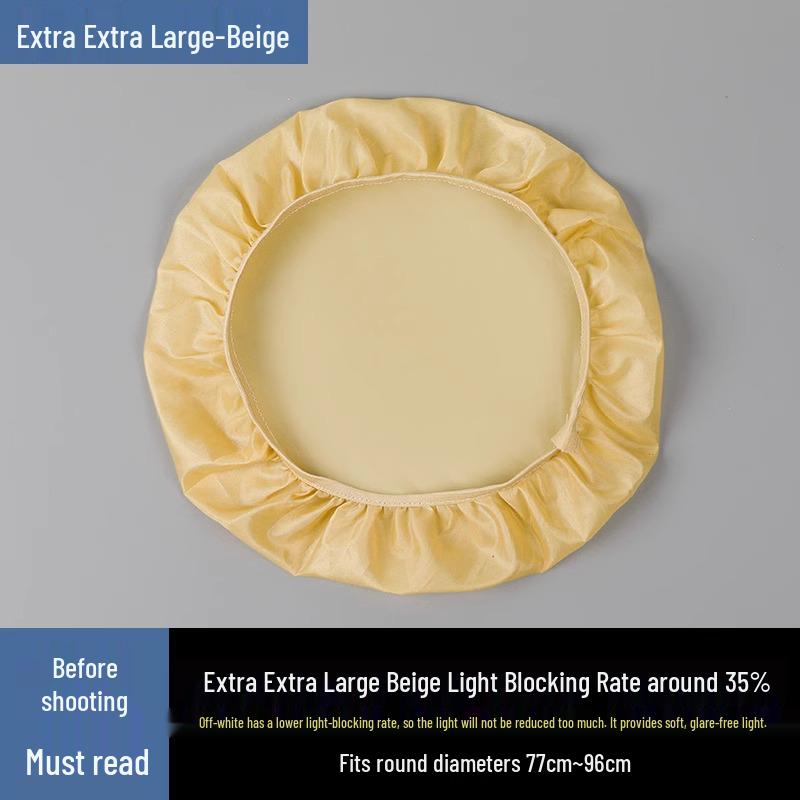 Anti-Glare Lampshade for Table and Ceiling Lamps - Parchment Film Shell Cover Lighting Accessory