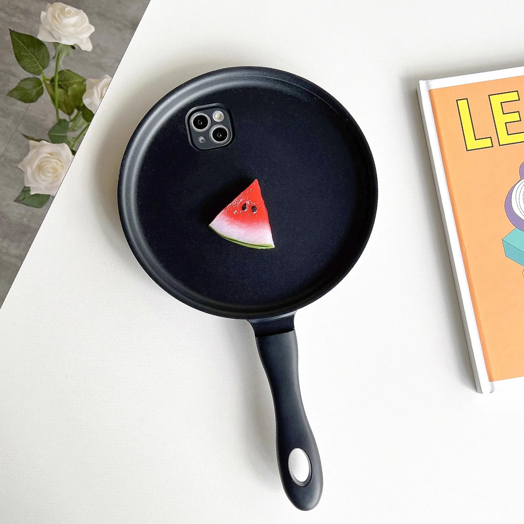 

Чехол для телефона с 3D-изображением жареных яиц для iPhone 16 15 14 13 12 11 Por Max X XR Xs Max 7 8 Plus, чехол для мобильного телефона с изображением жареных яиц для Samsung S24 S23 Ultra S22 Plus iphone 15plus дубильная кора