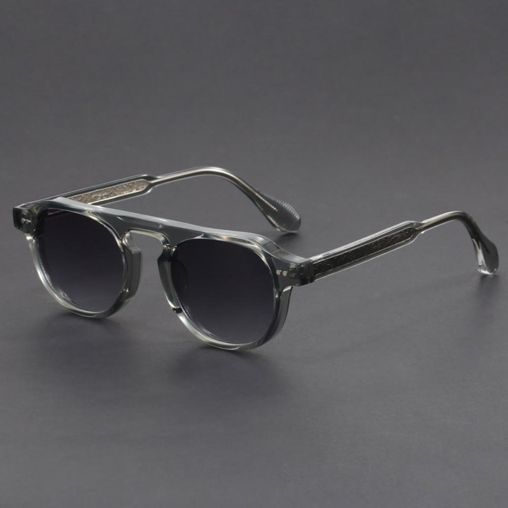 Brand Genuine Vintage Glasses for Men Women Fashionable Tortoiseshell Acetate High Quality Shades