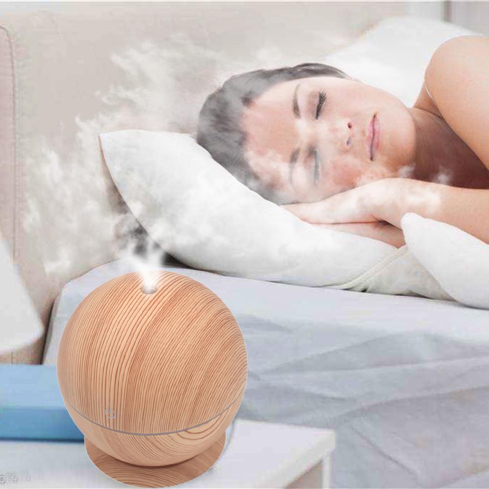 Diffuseur d'huile aromatique Humidificateur d'aromathérapie à LED