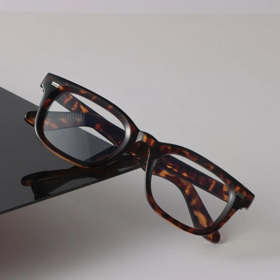 Luxury Square Frame Eyeglass Women Men Minimalist Transparent Glasses Cool Clear Lens Frame Glasses