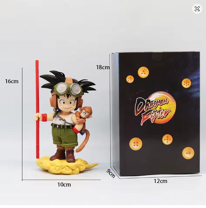 Dragon Ball Son Goku 16cm Action Figure PVC Statue Anime Collection Model Toy Gift for Monkey Kid