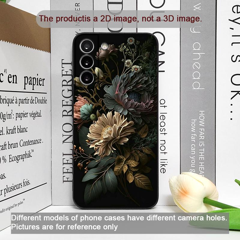 Blumen Pfingstrosen Druck Vintage Blumenmuster Handyhülle für Google Pixel 9A 8A 7A 6A 6 7 PRO 8 9 Pro XL 5G Stoßfest Weiche Hüllen