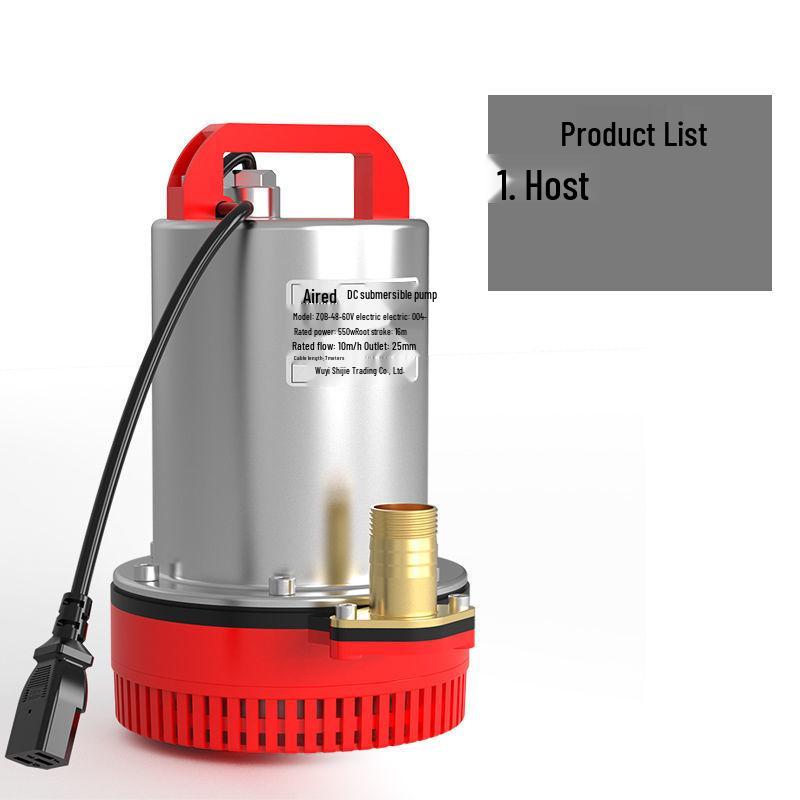 

48V Submersible Water Pump for Agricultural Irrigation and Electric Vehicle with Stainless Steel