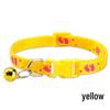Multi-Color Adjustable Pet Collar with Bell for Cats and Dogs - New Fashion Paw Print Design