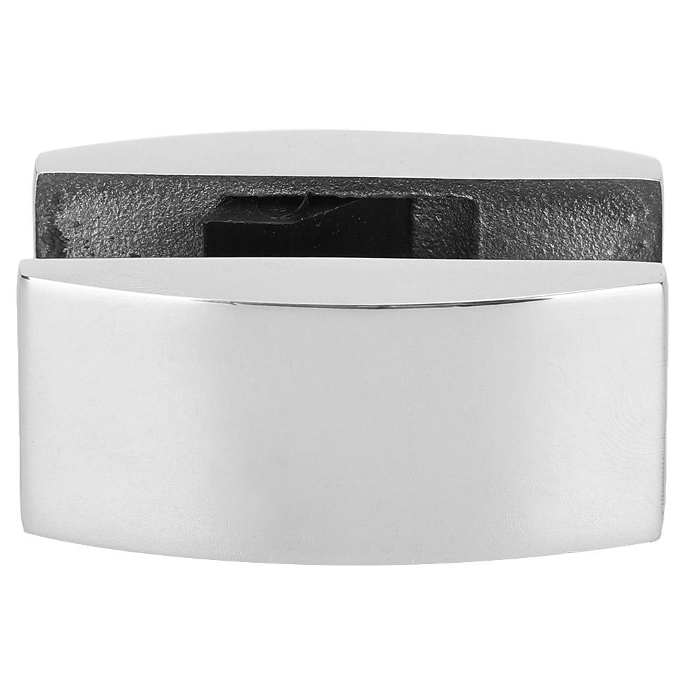 

Stainless Steel Door Floor Roller Guide U‑Shaped Swing Stopper Bath Room Accessory for Glass Sliding Doors(Glossy