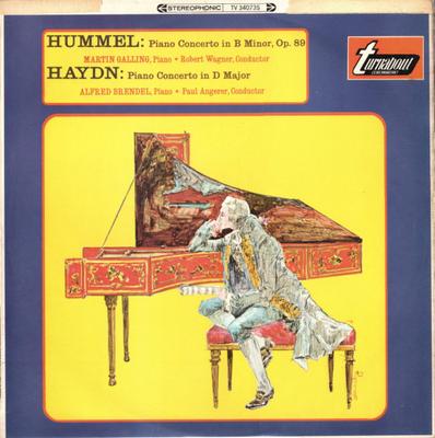 LP Record JOHANN NEPOMUK HUMMEL  JOSEPH HAYD  Piano Concerto In B Minor Op.89   TV34073S Turnabout 1967 UK Classical Used