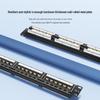 SAMZHE Cat6 Gigabit 24-Port Patch Panel