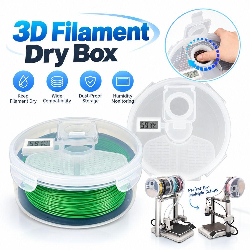 Anti-Moisture 3D Printing Filament Dry Box 1KG 3D Printing Filament Storage Case Filament Holder