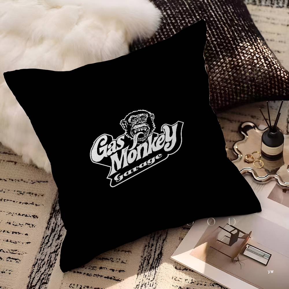 G-Gas Monkey Cushion Cover Polyester Sofa Cushions Decorative Throw Pillows Home Decoration Pillowcover
