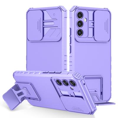 Slide Camera Lens Protection Case for Samsung Samsung A55 A35 A54 A16 A15 A53 A52 A33 A73 Shockproof Armor Stand Holder Cover