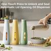 Light Proof Glass Kitchen Oil Condiment Bottle Auto-Seal Oil Bottle  Seasoning Storage