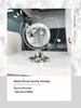 Mini Transparent Crystal Glass Globe Ornament for Home Decor