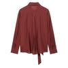 Spring 2025 Women's Fashion: European & American Style Long Sleeve Loose Shirt