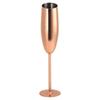 304 Stainless Steel Cocktail Glass Rose Gold Champagne Flutes  Bar Supplies