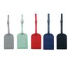 PU Leather Luggage Tag Light Soft Travel Accessories Travel Luggage Tag Boarding Pass Suitcase Tag