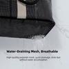 Breathable Mesh Shower Bag Large Capacity Makeup Tote Handbag Beach Organizer  for Home