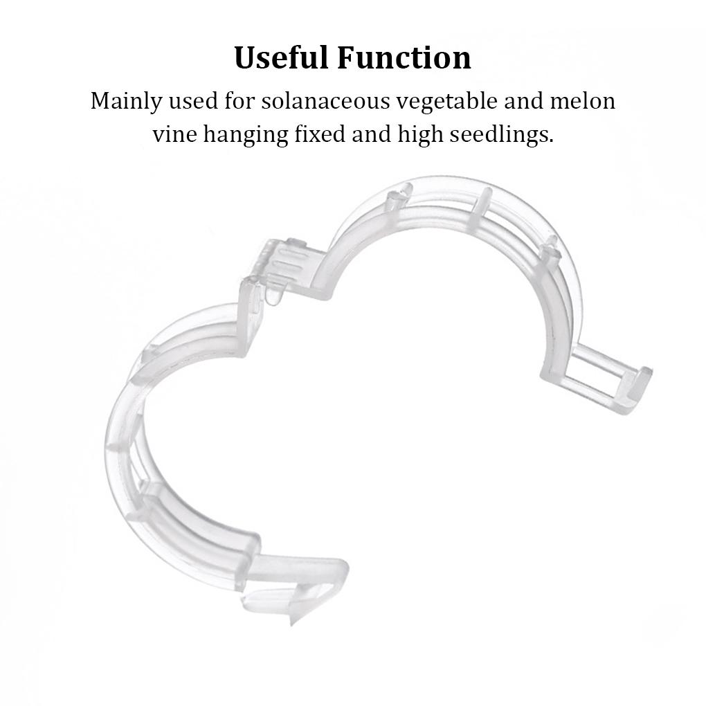 Retaining Clips Reusable Protection Grafting Supports Clamping Tools Plastic Gardening Supplies Greenhouse Vegetable