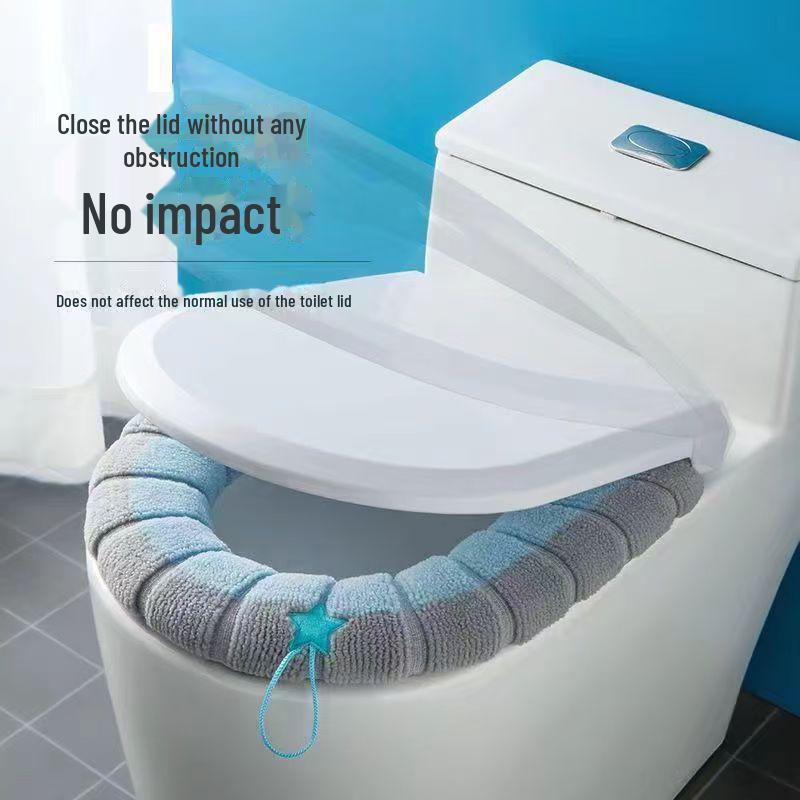 Waterproof Travel Toilet Mat - Four Seasons, Thick, Universal, Winter Warm Cover Stickers