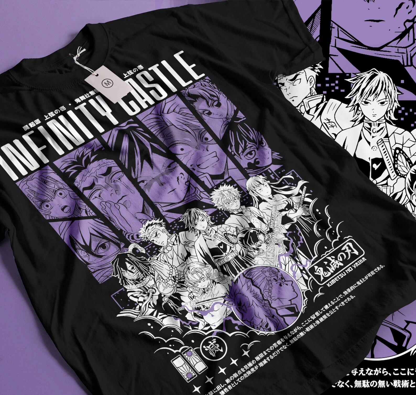 Anime Manga Graphic Tee, Unisex Cotton Streetwear Shirt XL