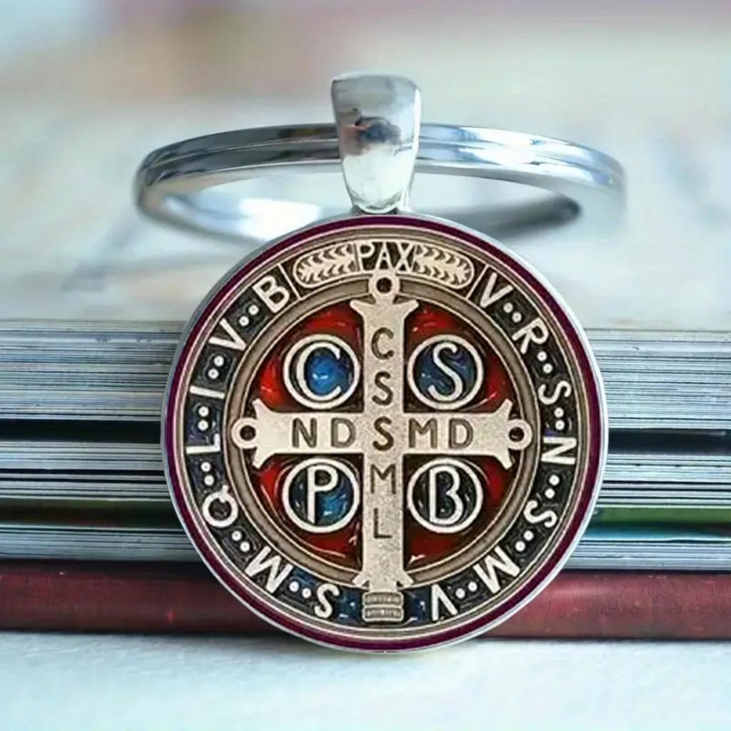 Abzeichen Zeit Edelstein Schlüsselanhänger Anhänger Cross Border Zubehör Metall Schlüsselanhänger