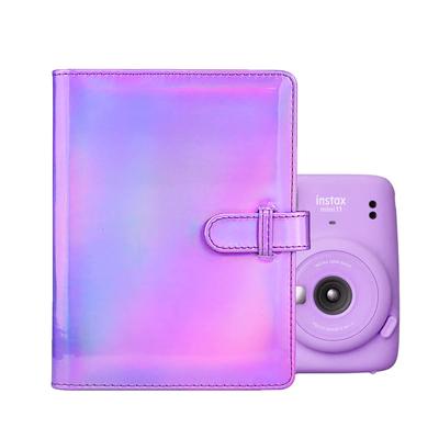 Rieibi FUJIFILM Instax Album Niedliches Instax Buch Instax Kompatibel Instax Album Große Kapazität Fotos 128 Blätter Speicher Kann Auch Visitenkarten Aufbewahren