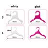 Space Saving Storage Solid Plastic Dog Accessories Pet Product Dog Clothes Hanger Clothing Rack