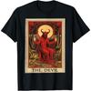 Vintage Tarot Card The Devil T-Shirt Thuy Mens Womens Tank Top Sweatshirt Hoodie Longsleeve 1328 Black