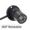 3 Pack 5V Mini LED Spot Lights 6.6ft Cable Dimmable Mini Spotlights USB Powered Aluminum Body Mini LED Spotlights Under Cabinet