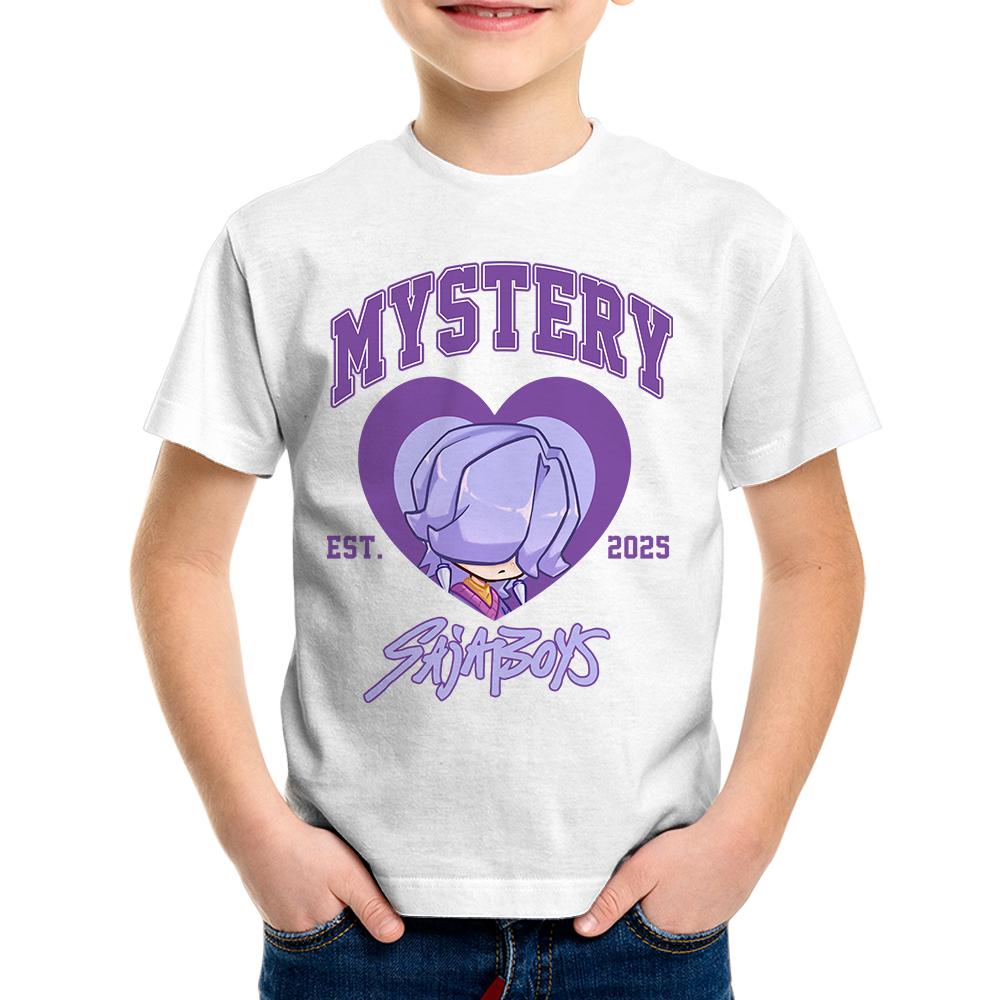 

Детская одежда хлопок KPop охотник на демонов повседневный принт топ с коротким рукавом девочка мальчик K-Pop женская группа фанатский подарок футболка 150CM