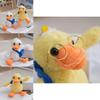 Plush Endearing Duck Stuffed Toy Keychain Ideal For Fashionable Lovers Backpack