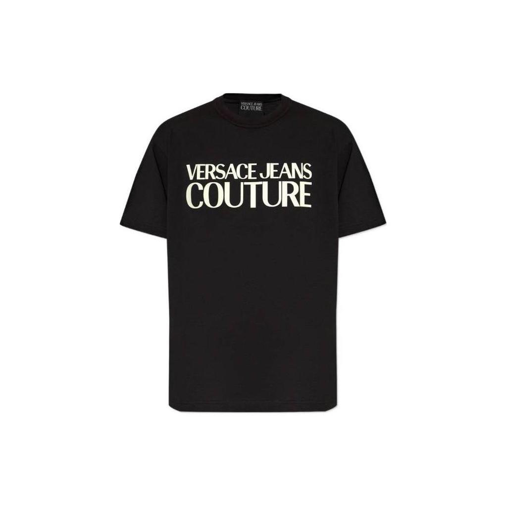 Versace Jeans logo T-shirt 76GAHG01-CJ00G-899