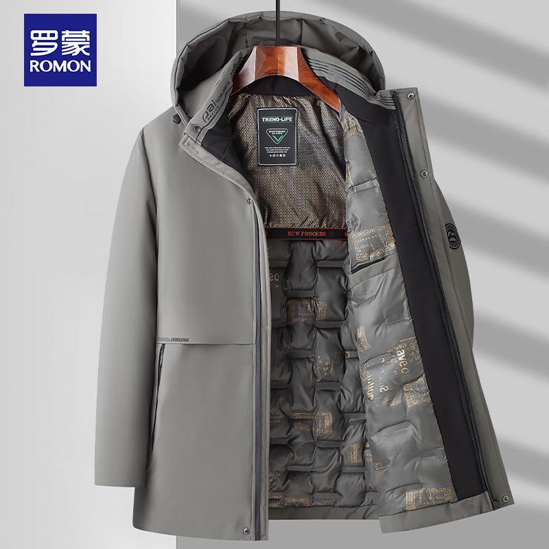 ROMON Men's Winter Warm Hooded Padded Jacket 23855