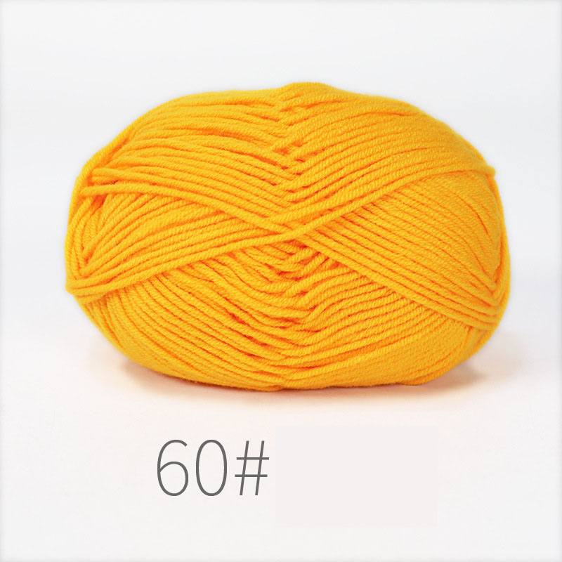 DIY Blended Fabric Soft Cotton Knitting Yarn Thick Fiber Velvet Yarns Hand Knitting Wool Crochet Yarn for Sweater