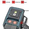 16 Lines Wireless Remote Powerful Green Laser Measure 4D Green Laser Level Auto Self-Leveling 360 Horizontal And Vertical Cross Lines
