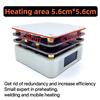 65W Soldering Hot Plate Constant Temperature PCB Board Preheating Platfor with Screen Display Adjustable DIY Welder Hot Plate