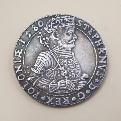 Monete d'argento da collezione commemorative del 1580 della Polonia