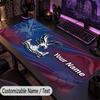 Custom Text Big Mousepad, Extended Desk Pad For Laptop Work GameCrystal Palace
