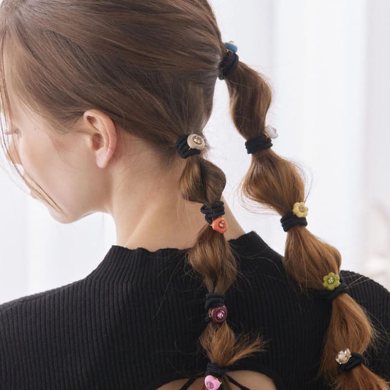 luvinball Pebble Snowball Hair Tie