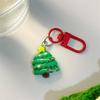 Cartoon Santa Claus Keychain Ornament - Cute Christmas Gift for Backpack or Home